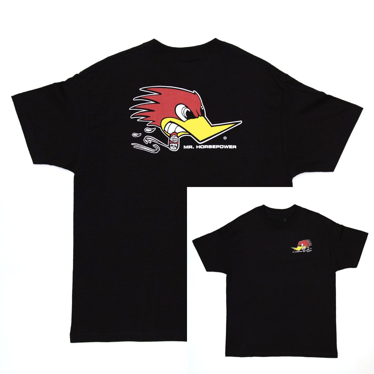 Streetwear Brand Clothing - Camiseta Clássica com Logo do Pica-Pau
