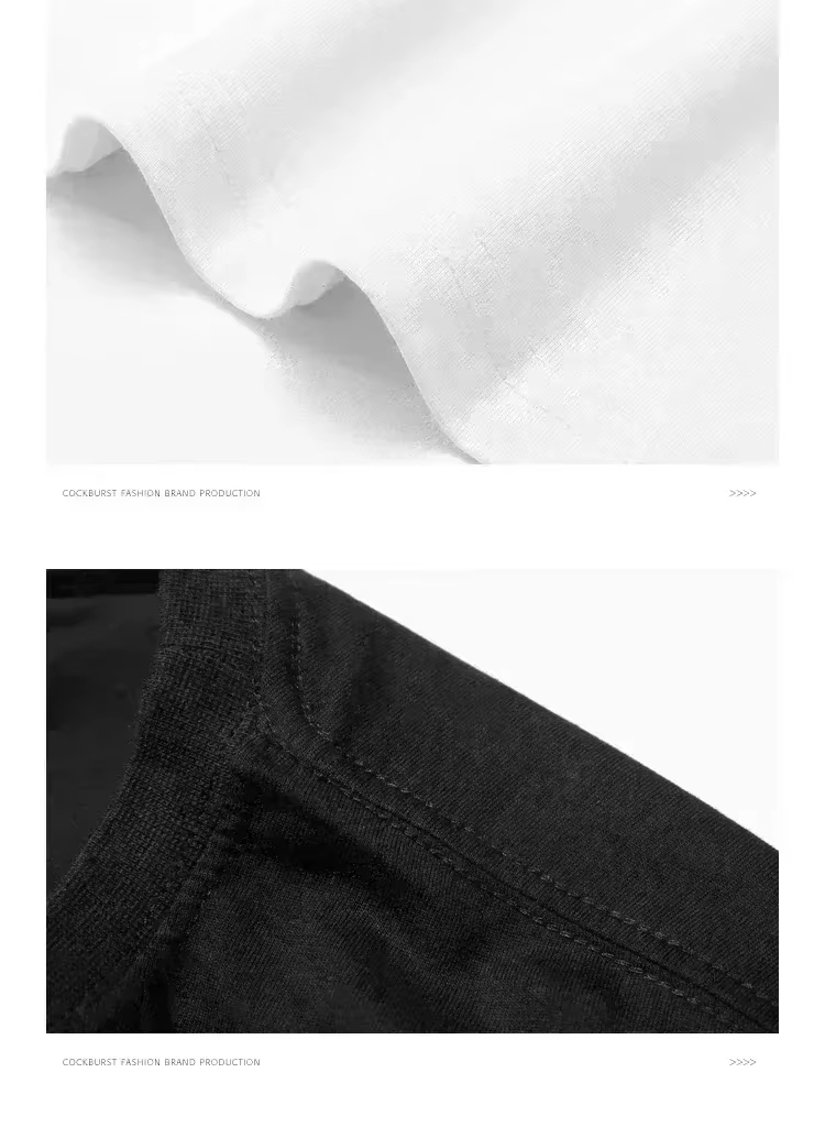 Camiseta masculina de luxo com - Streetwear Brand Clothing avaliação e preço
