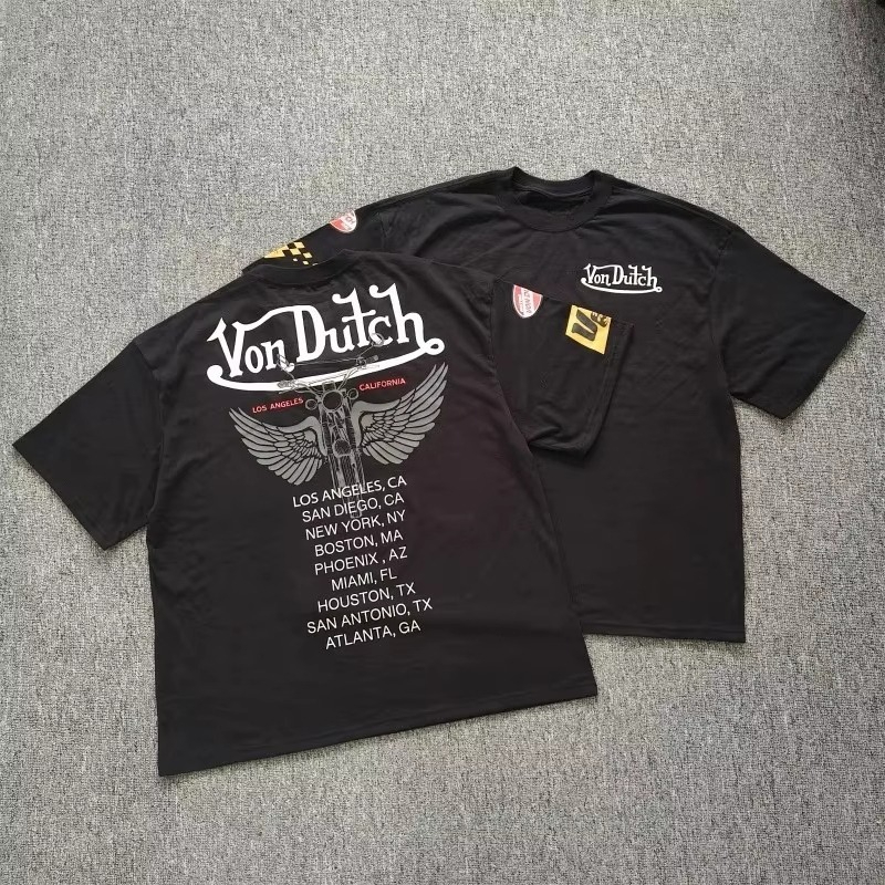 Camiseta de algodão com estamp - Streetwear Brand Clothing avaliação e preço